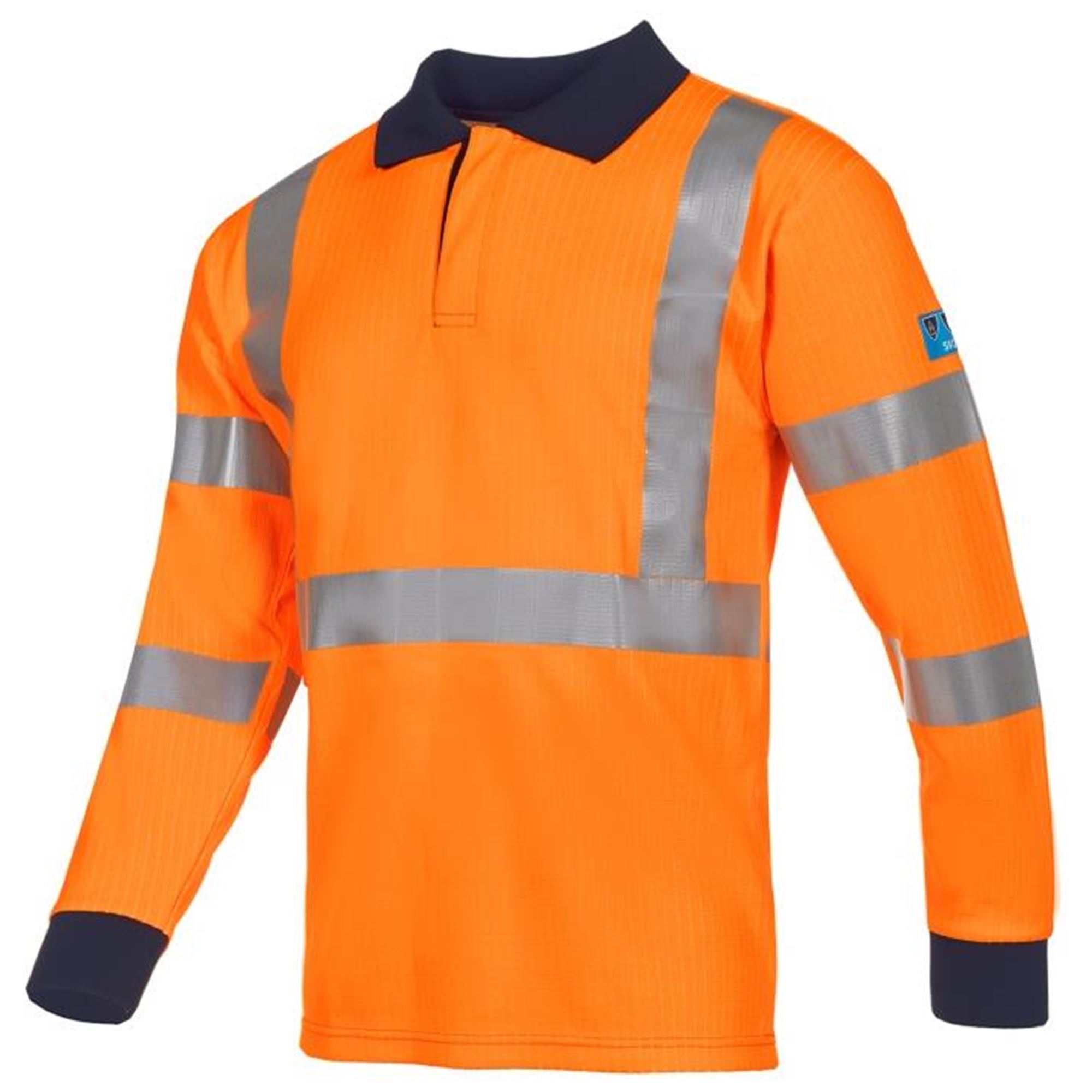 Sioen Lerby High Vis Orange Arc Polo Shirt 554