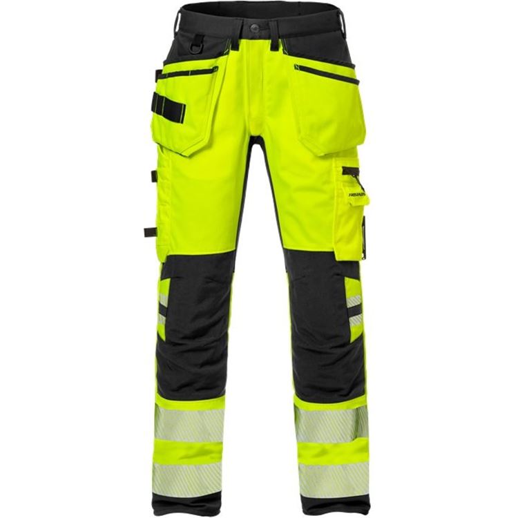 Fristads 2707 High vis stretch work trousers