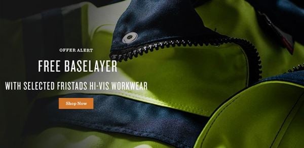 Free Baselayer With Selected Fristads High Vis Workwear