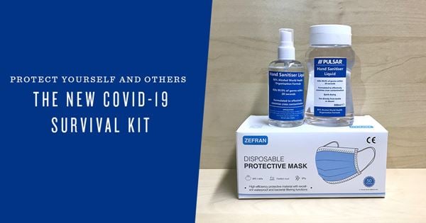 The New Covid-19 3-Piece Survival Kit