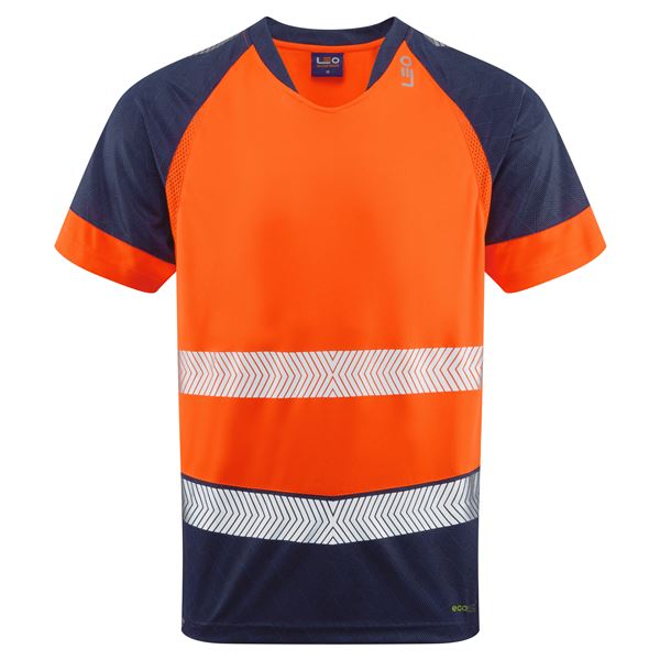 Leo Forda T16 Hi Vis Polo Shirt