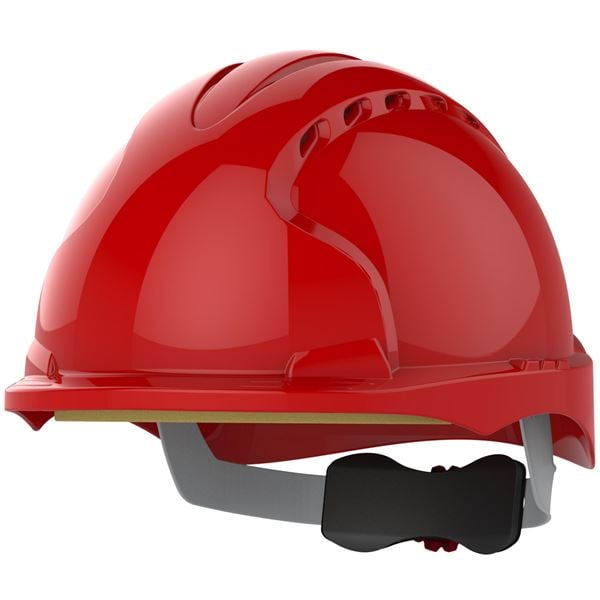 JSP EVO3 Vented, Wheel Ratchet, Micro-peak safety helmet.