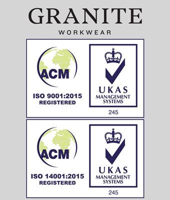 Granite Workwear Is Proud To Announce We Are Officially ISO Certified!