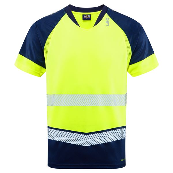 Leo Forda T16 Hi Vis Polo Shirt