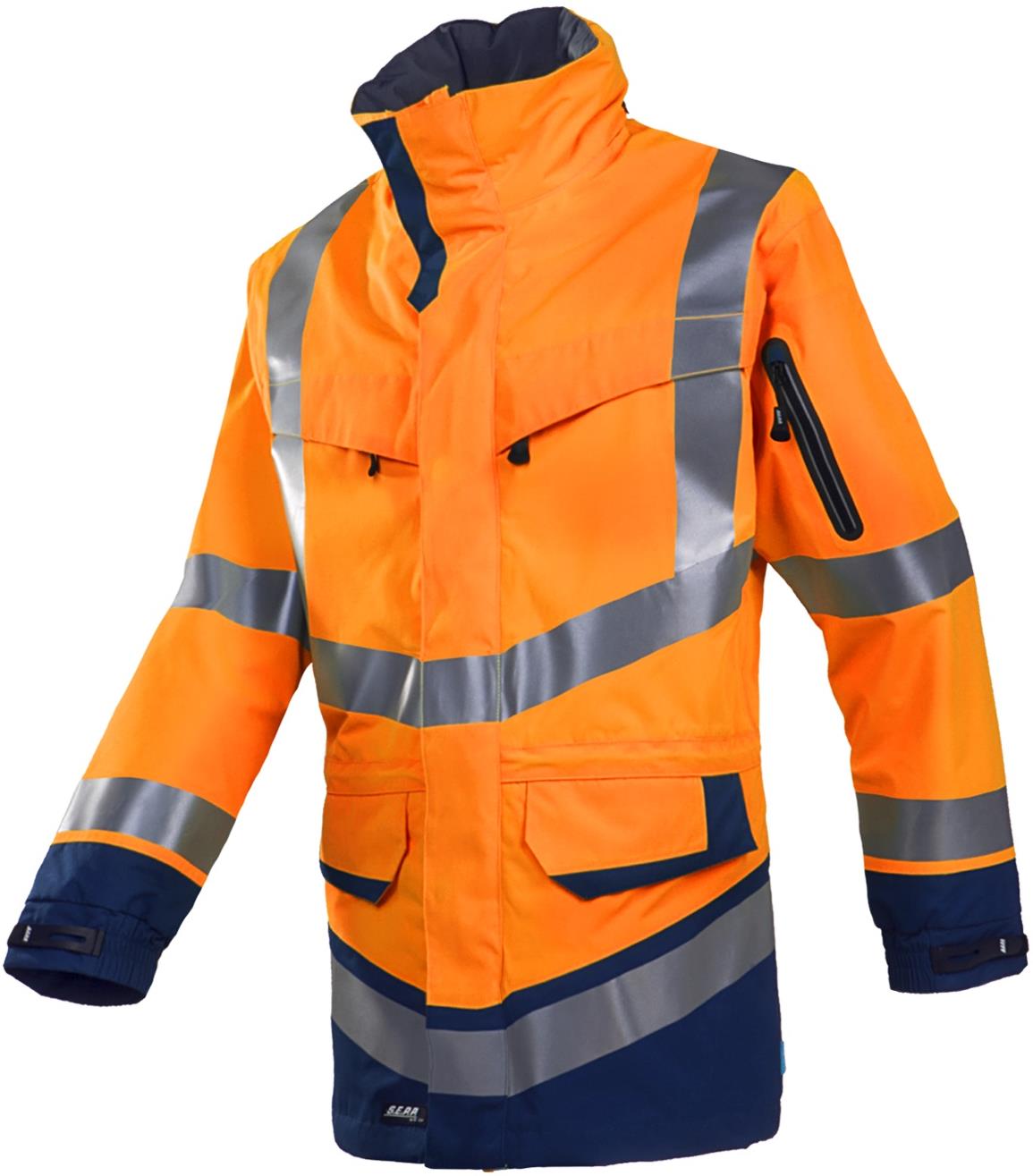 Windsor 708 Hi Vis Orange Waterproof Jacket